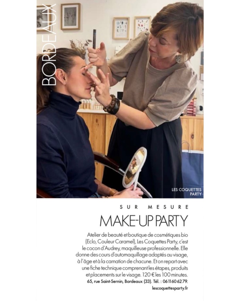 Article de press Les Coquettes Party